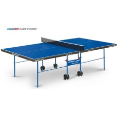 Теннисный стол Start line Game Indoor с сеткой синий