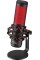 Микрофон HyperX HX-MICQC-BK черный-красный