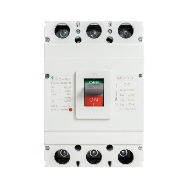 Автоматический выключатель iPower ВА57-630 3P 630A