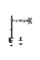 Настольный кронштейн Brateck LDT12-C012N для 1 монитора (13