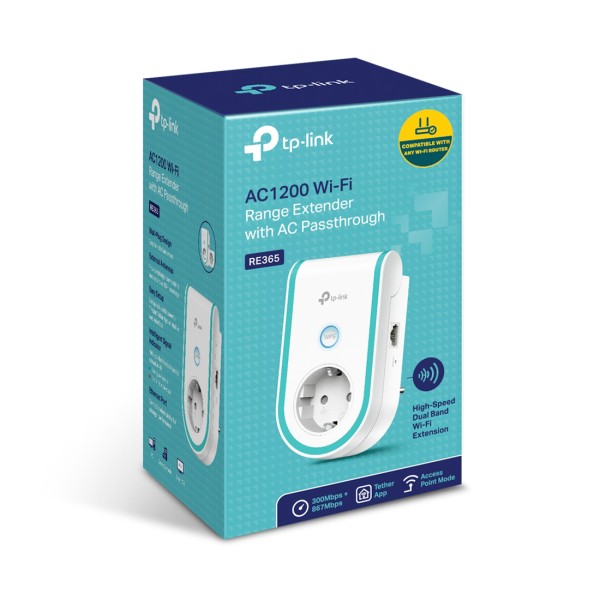 Усилитель Wi-Fi сигнала TP-Link RE365