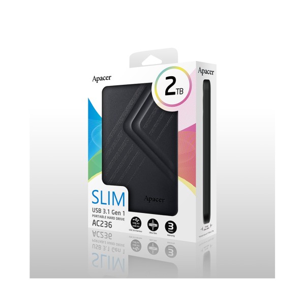 Внешний жёсткий диск Apacer 2TB 2.5