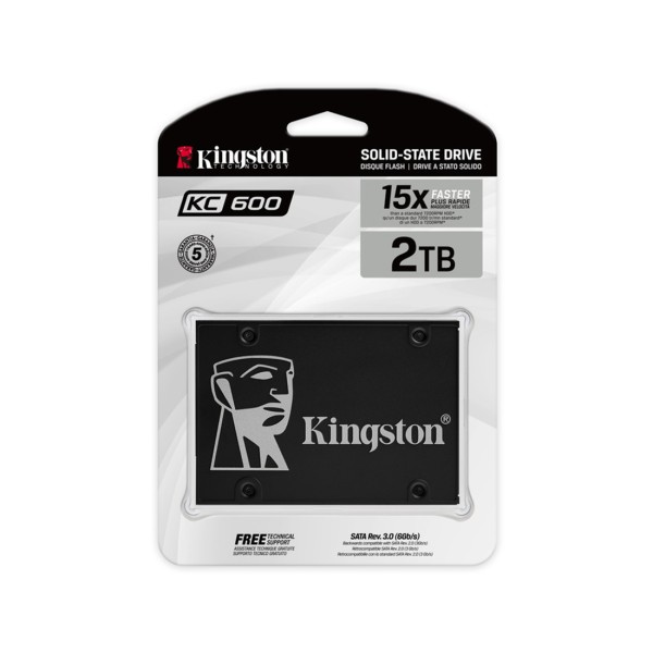 Твердотельный накопитель SSD Kingston SKC600/2048G SATA III 2.5