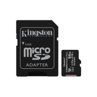 Карта памяти Kingston SDCS2/64GB Class 10 64GB, с адаптером