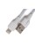 Интерфейсный кабель LDNIO Lightning LS543 2м/3м 2,1A Белый