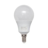 Эл. лампа светодиодная SVC LED G45-7W-E14-3000K, Тёплый