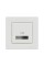 Розетка USB SE EPH2700421 Asfora A+С 45 Вт (быстрая зарядка) в сборе белый