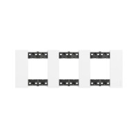 Рамка декоративная Bticino KA4802M3KW Living Now 3 поста (2+2+2) белый