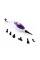 Паровая швабра Kitfort КТ-1004-4 фиолетовый