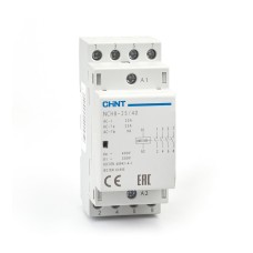 Контактор модульный CHINT NCH8-25/40 25A 4НО AC220/230В 50Гц