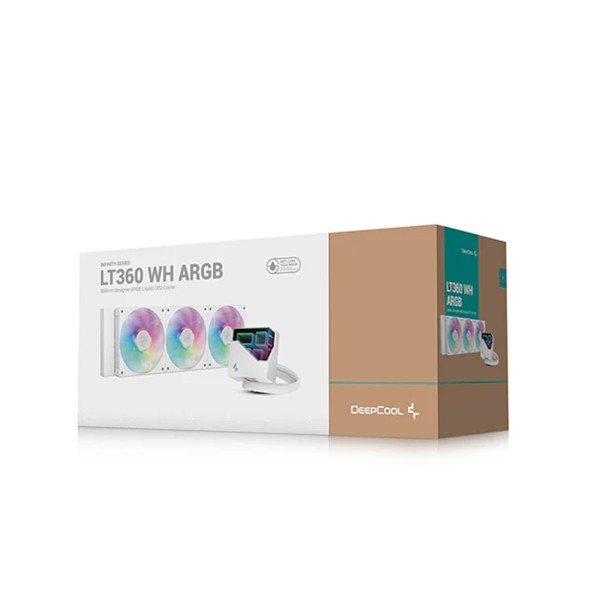 Кулер с водяным охлаждением Deepcool LT360 WH ARGB