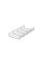 Проволочный лоток 100х400 DKC FC1040 L3000