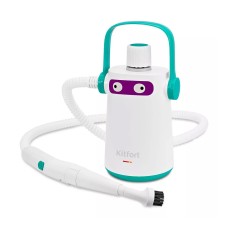 Пароочиститель Kitfort КТ-9109-3 бело-бирюзовый