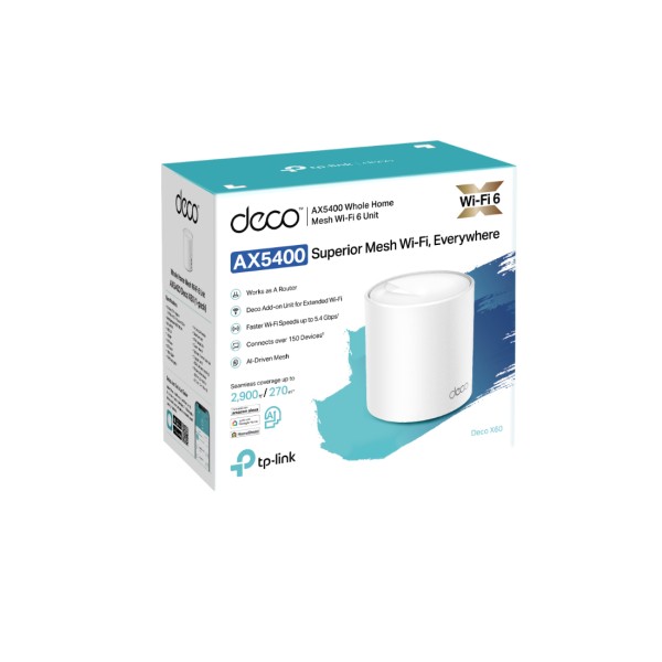 Беспроводная MESH-система Wi-Fi TP-Link Deco X60(1-pack)