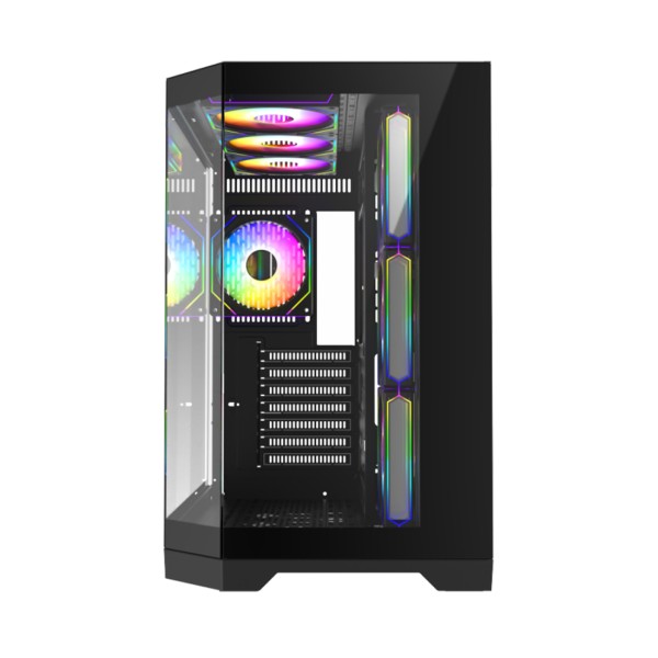 Компьютерный корпус Gamemax Hype-A BK Black без Б/П