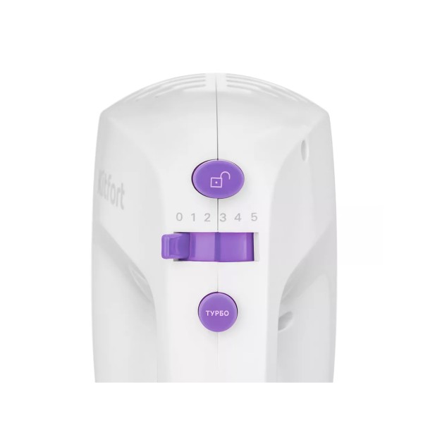 Миксер Kitfort КТ-3071-1 бело-фиолетовый