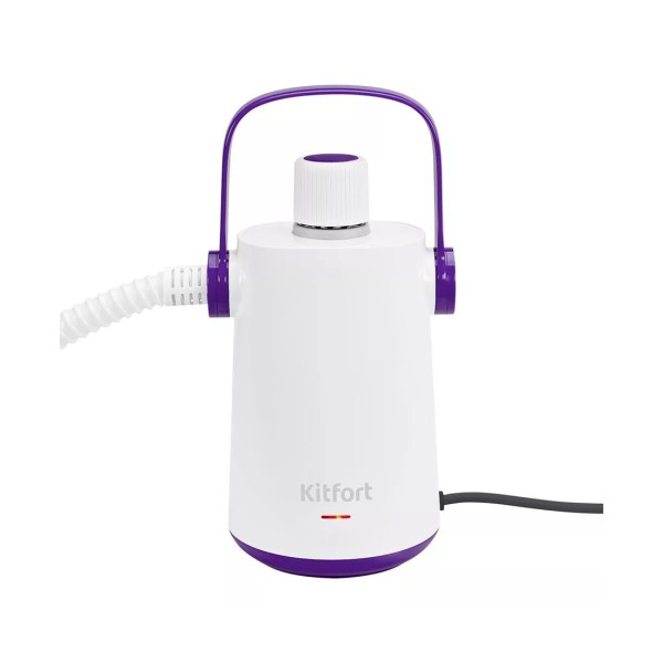 Пароочиститель Kitfort КТ-9109-1 бело-фиолетовый