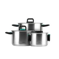 Набор посуды LARA ИЗУМРУД LR02-123 3пр