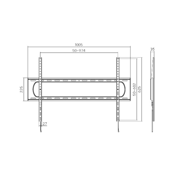 Кронштейн Brateck LP73-69F для ТВ, 60