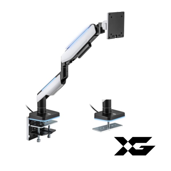 Настольный кронштейн с газлифтом XG MGG-1749 white для 1 монитора (17