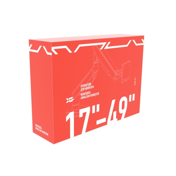 Настольный кронштейн с газлифтом XG MGG-1749 white для 1 монитора (17