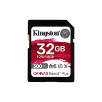 Карта памяти Kingston SDR2/32GB UHS-II U3 V90 32GB без адаптера