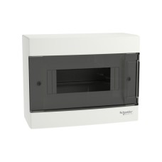 Щит навесной SE EZ9EUC108 8 модулей дымчатая дверь