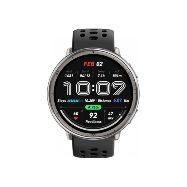 Смарт часы Amazfit Active 2 Round A2437 Black Sport Silicone