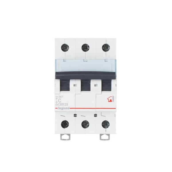 Автоматический выключатель Legrand 404054 3П С 10A TX3 6000 6kA