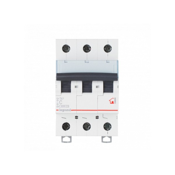 Автоматический выключатель Legrand 404053 3П С 6A TX3 6000 6kA