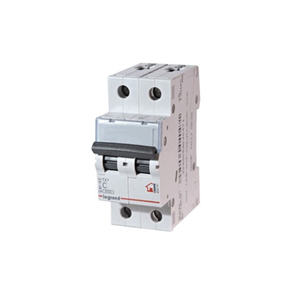 Автоматический выключатель Legrand 404047 2П C 50A TX3 6000 6kA