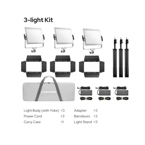 Осветитель светодиодный Godox LITEMONS LP600Bi K3