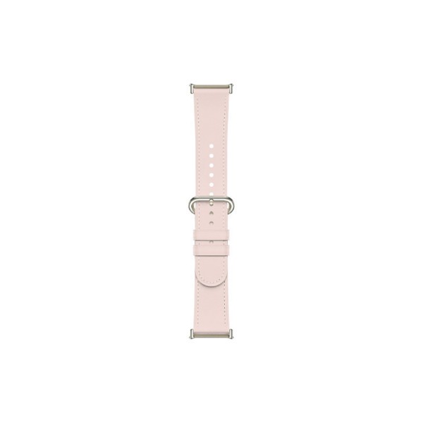Кожаный сменный браслет Xiaomi Leather Quick Release Strap Sakura Pink