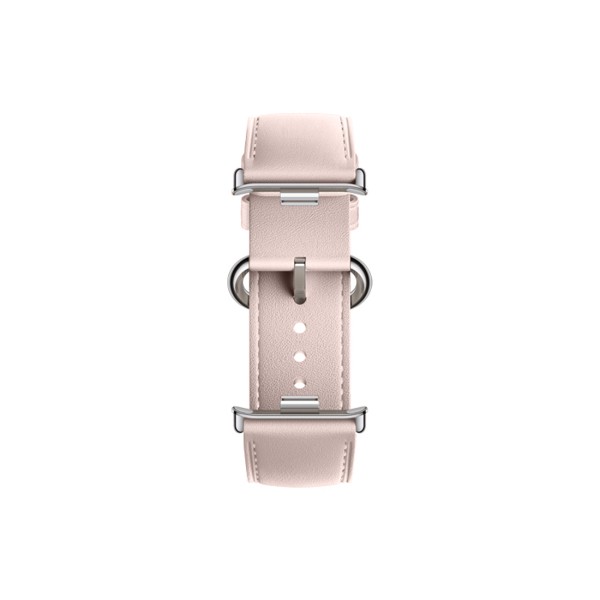 Кожаный сменный браслет Xiaomi Leather Quick Release Strap Sakura Pink