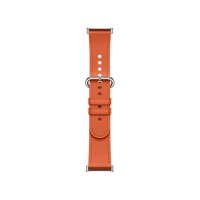 Кожаный сменный браслет Xiaomi Leather Quick Release Strap Coral orange
