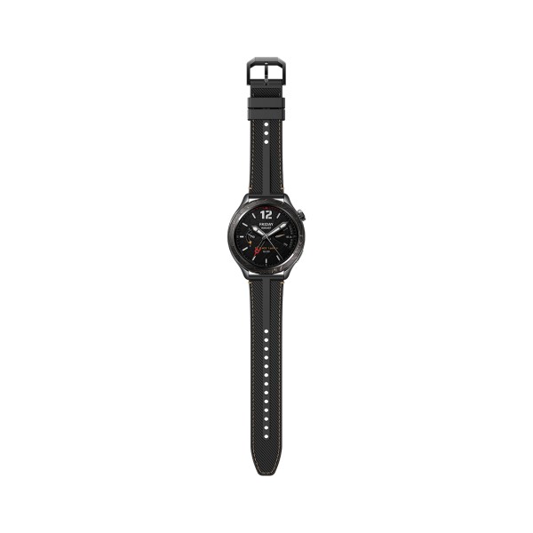 Комплект из ремешка и безеля для часов Xiaomi Watch S4 Bezel and Strap Kit-Midnight Carbon