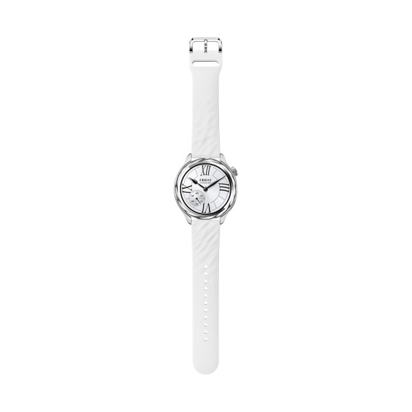 Комплект из ремешка и безеля для часов Xiaomi Watch S4 Bezel and Strap Kit-Liquid Silver