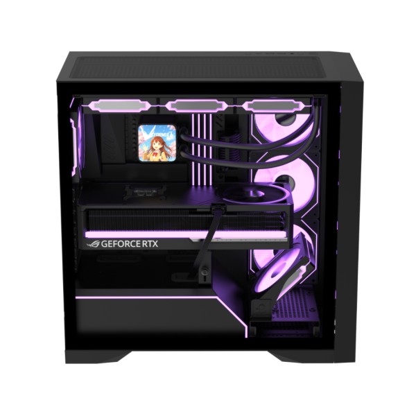 Компьютерный корпус Formula V Air Power G8 Cosmic Black без Б/П