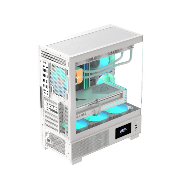 Компьютерный корпус Formula V Crystal E1 Cosmic White без Б/П