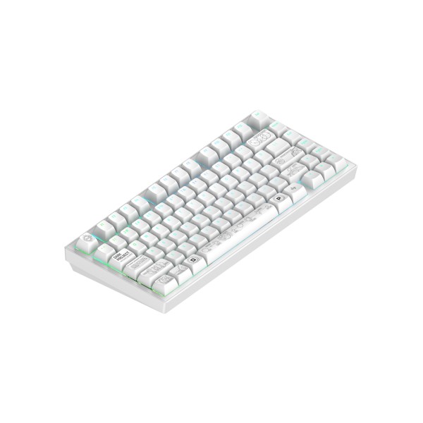 Клавиатура Dark Project ALU81A Terra Nova White
