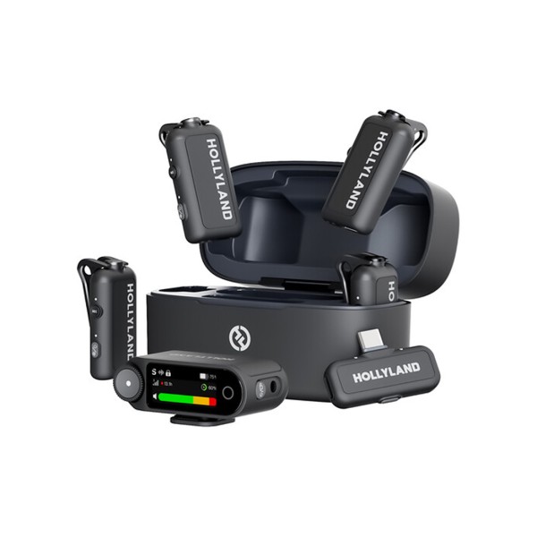 Петличный микрофон Hollyland Lark MAX 2 Combo Черный