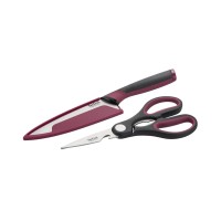 Набор кухонный шеф-нож и ножницы Tefal K250S225