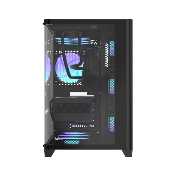 Компьютерный корпус Formula V Crystal U2 Floe Black без Б/П