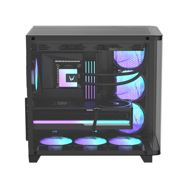 Компьютерный корпус Formula V Crystal U2 Floe Black без Б/П