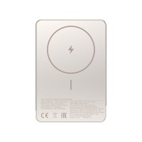 Портативный внешний аккумулятор Xiaomi Super Slim Magnetic Power Bank 5000 Gold