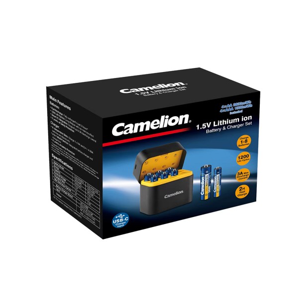 Зарядное устройство CAMELION LBC-328MST-BLK-CB