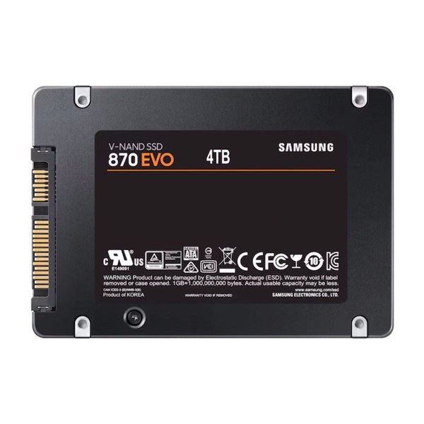 Твердотельный накопитель SSD Samsung 870 EVO 4TB SATA 2.5