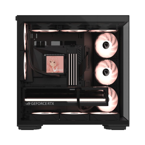 Компьютерный корпус Formula V Crystal Z7 PA Black без Б/П