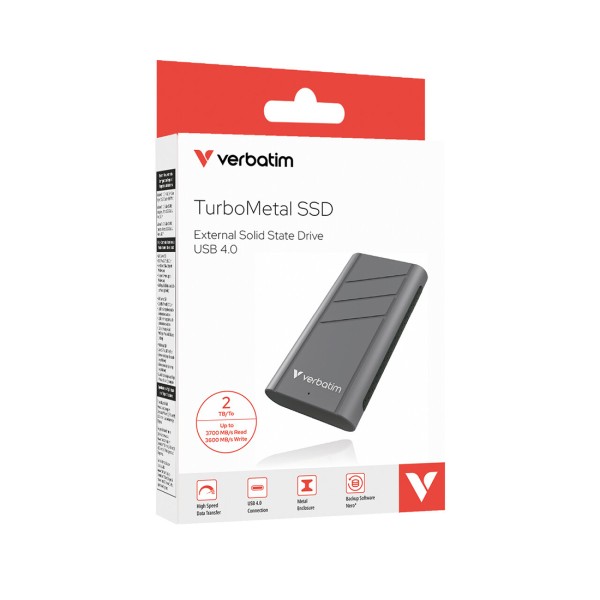 Внешний SSD диск Verbatim TurboMetal 32022 2TB