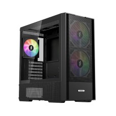 Компьютерный корпус 1STPLAYER AU7 Black без Б/П